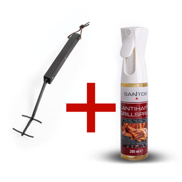 Napoleon Grillrost Heber | 36 cm & SANTOS BBQ Spray Set