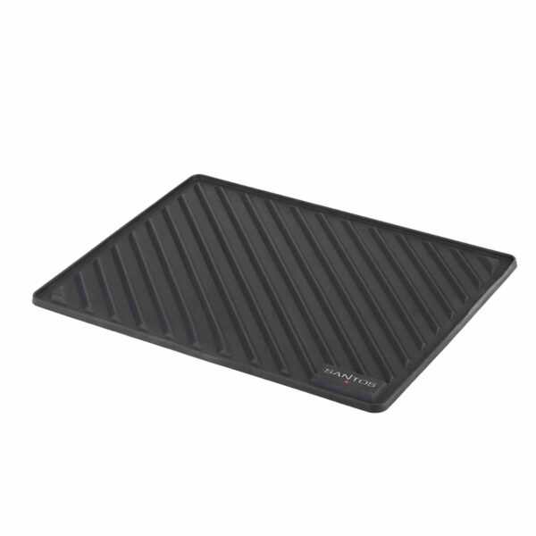 SANTOS Silikon Besteckablage für Grillzubehör | 44 x 30 cm