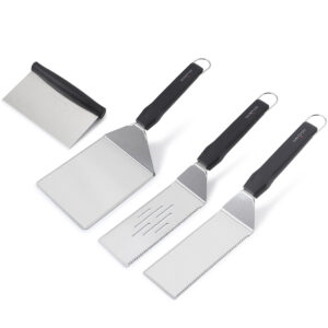 SANTOS Grillspachtel Plancha-Set | 4-teilig