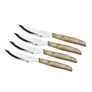 SANTOS Steakmesser Set Edelstahl | 4-teilig