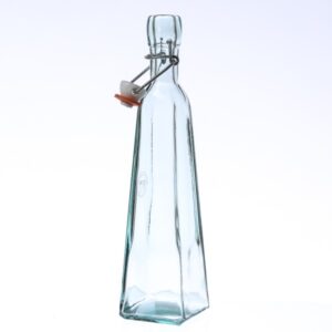 Glasflasche mit Bügelverschluss - Vorratsflasche - Recyclingglas - ...