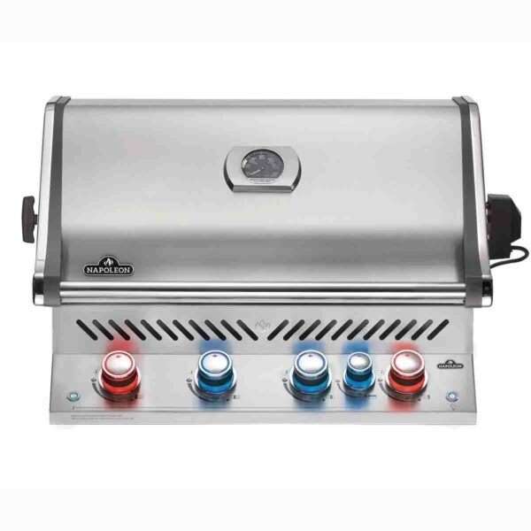 Napoleon Einbau Gasgrill Prestige PRO 500 | Edelstahl | Erdgas inkl. Drehspieß