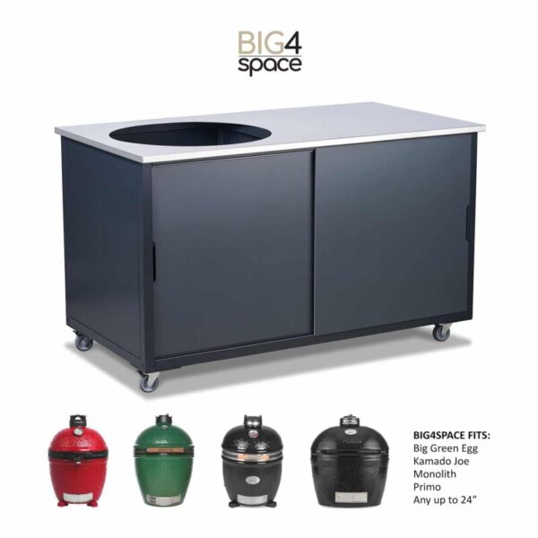 BIG4SPACE Tisch 150 Carbon Grau Monolith Junior