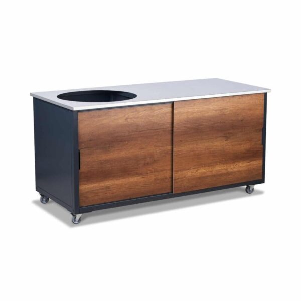 BIG4SPACE Tisch 180 Barrique-Eiche Kamado Joe Big Joe