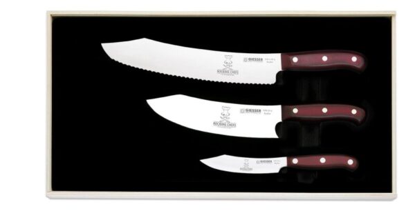 GIESSER PremiumCut Set Nr. III Rocking Chefs, Micarta