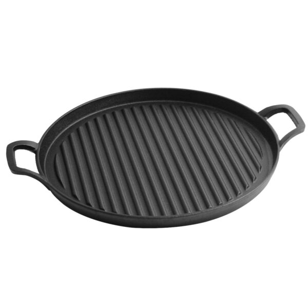 SANTOS Grillplatte / Pfanne Ø 31 cm | Gusseisen