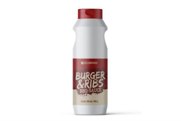 SIZZLEBROTHERS Burger & Ribs BBQ-Sauce 500 ml