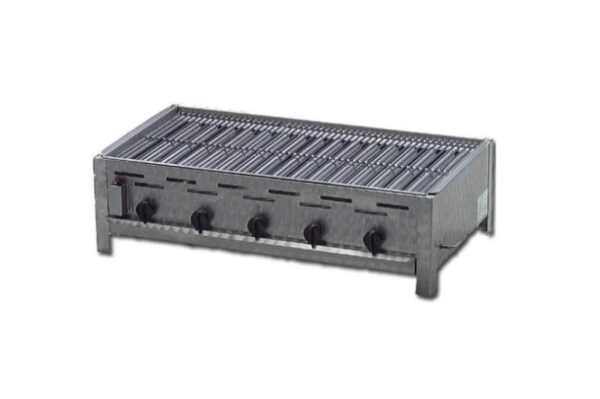 TGO Gastrobräter PROFI 5 mit Grillrostset für Rostbetrieb