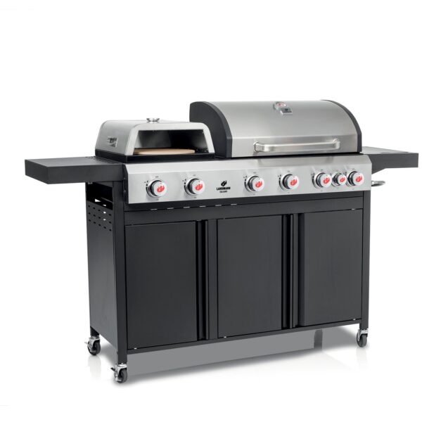 Gasgrill CALIANO 6.1 cooK mit Pizzaaufsatz