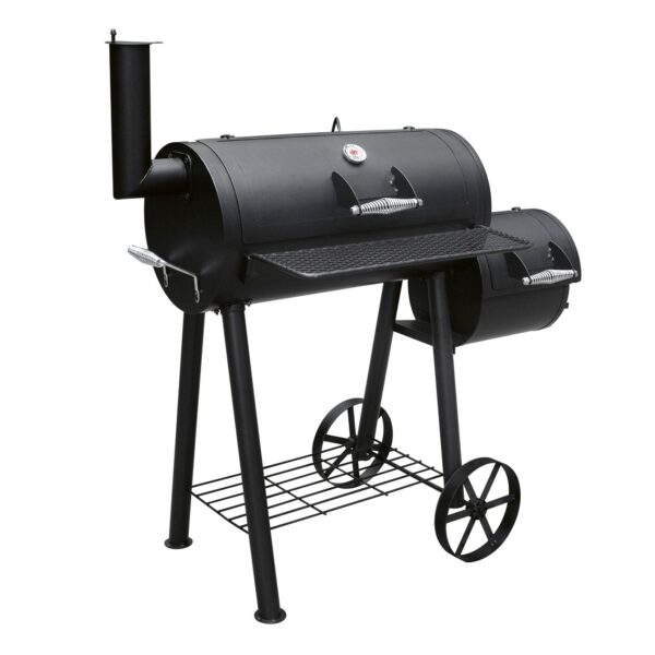 Holzkohlegrill Smoker 112 cm