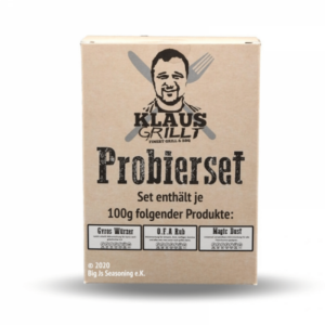 Klaus Grillt Probier Set - 3 x 100g - OFA