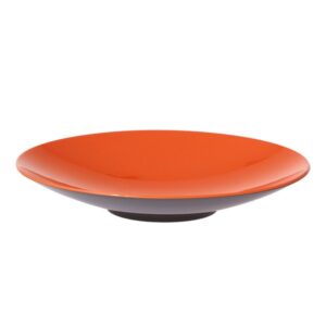 GIMEX GreyLine "grau-orange" - Pastateller 23cm - bruchfestes Melam...