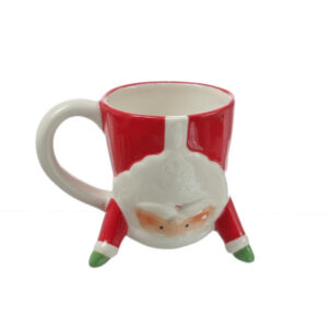 Becher Weihnachtsmann - lustige Weihnachtstasse - Keramik - 300ml