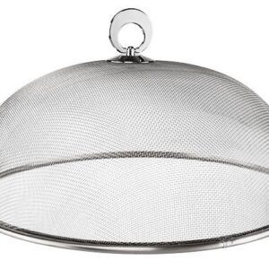 Abdeckhaube Edelstahl - 30cm Durchmesser - Ideal für den Grill