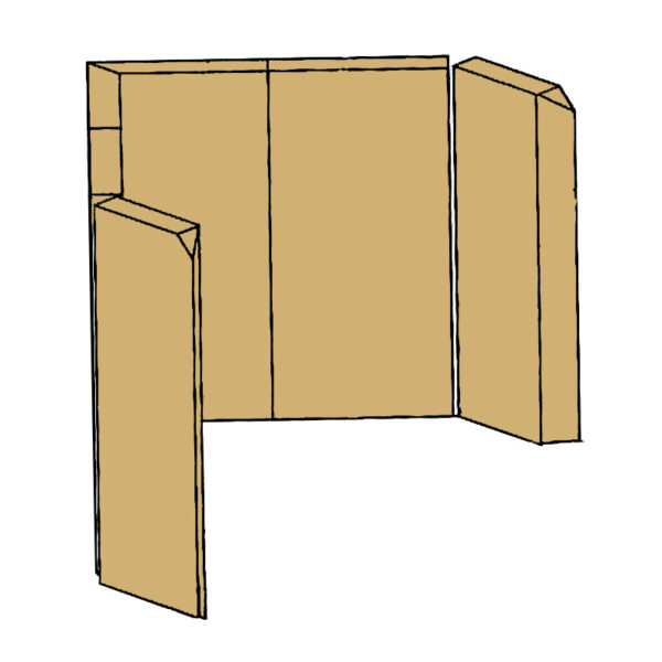 Ausmauerung Vermiculite für Kaminofen Corner Canto Cera von Eurotherm