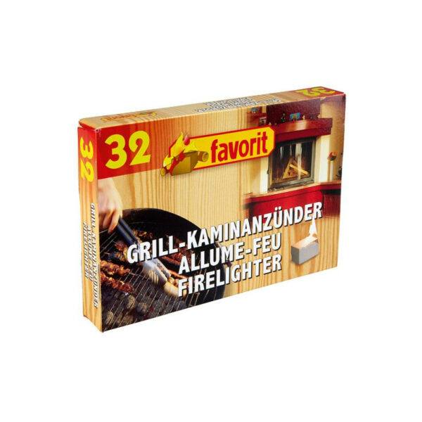 Favorit weiße Grill- und Kaminanzünder 32 Würfel