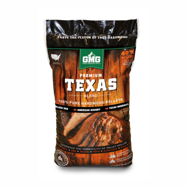 GMG BBQ PELLETS TEXAS BLEND 12.7KG