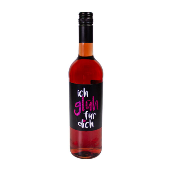 GOURMET BERNER "ich glüh für dich"" Glühwein rosé 10%vol. - 0,75l"