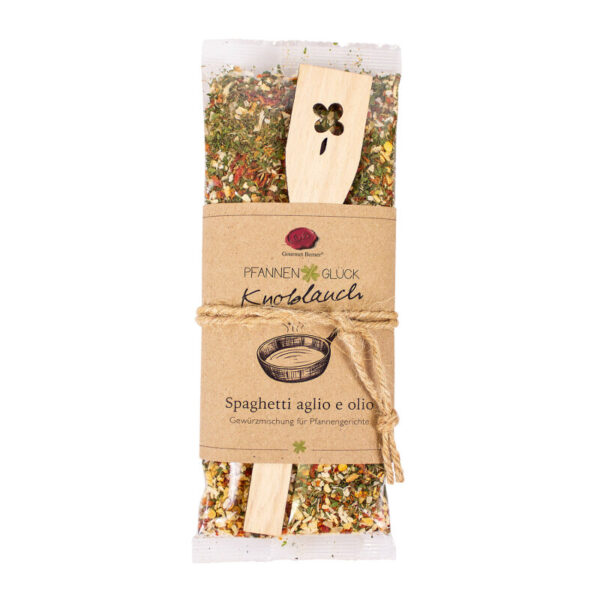 GOURMET BERNER Pfannenglück Knoblauch für Spaghetti aglio e olio 70g Beutel