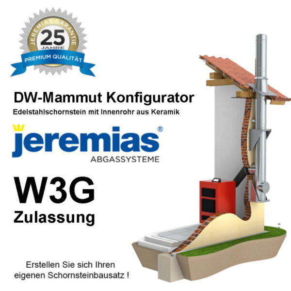 Jeremias DW-Mammut Konfigurator mit W3G Zulassung