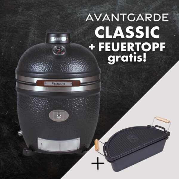 MONOLITH Avantgarde Classic solo incl. Feuertopf Gratis