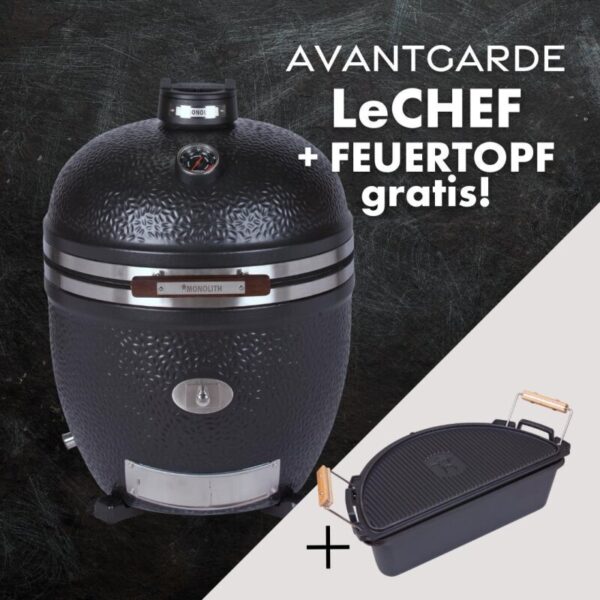 MONOLITH Avantgarde LeChef solo incl. Gratis Feuertopf