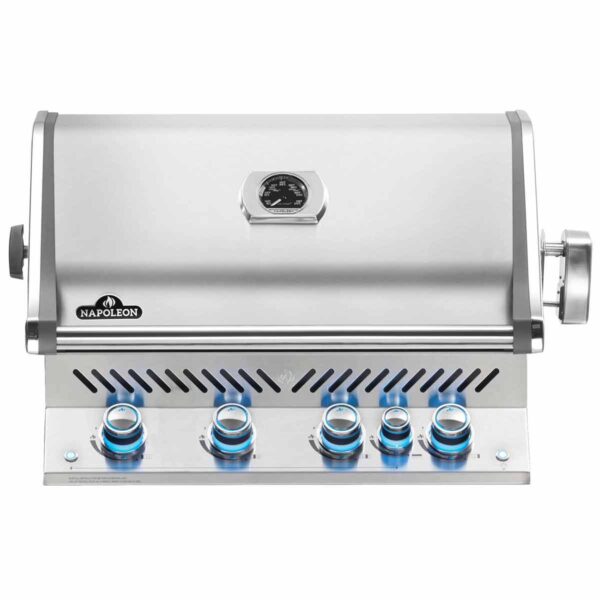 Napoleon Einbau Gasgrill Prestige PRO 500 | Edelstahl | Erdgas inkl. Drehspieß