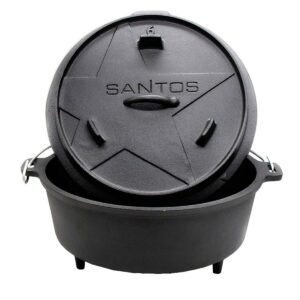 SANTOS Dutch Oven 6qt mit Füßen