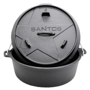 SANTOS Dutch Oven 6qt ohne Füße