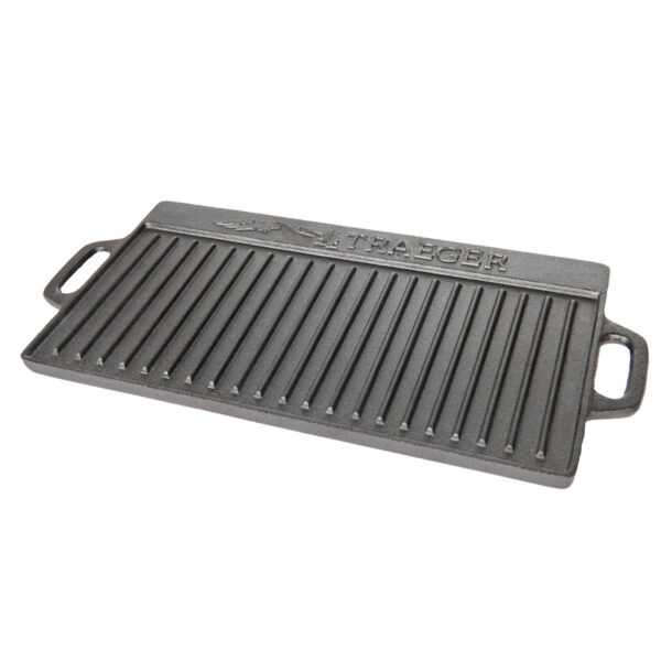 Traeger Gusseiserne Wende-Grillplatte | 50 x 23