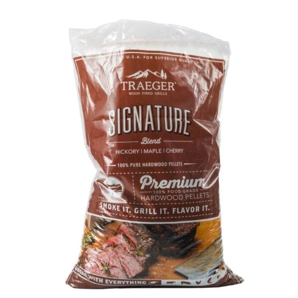 TRAEGER Hartholz Pellets Signature Blend FSC, 9 Kg Beutel