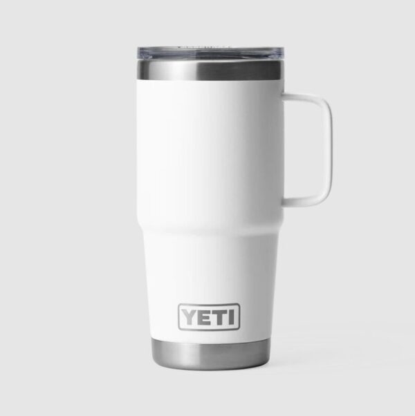 YETI Rambler 20 oz Travel Mug White (591 ml)