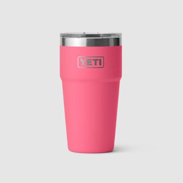 YETI Rambler 20 oz Stapelbarer Becher MS (591 ml) Tropical Pink