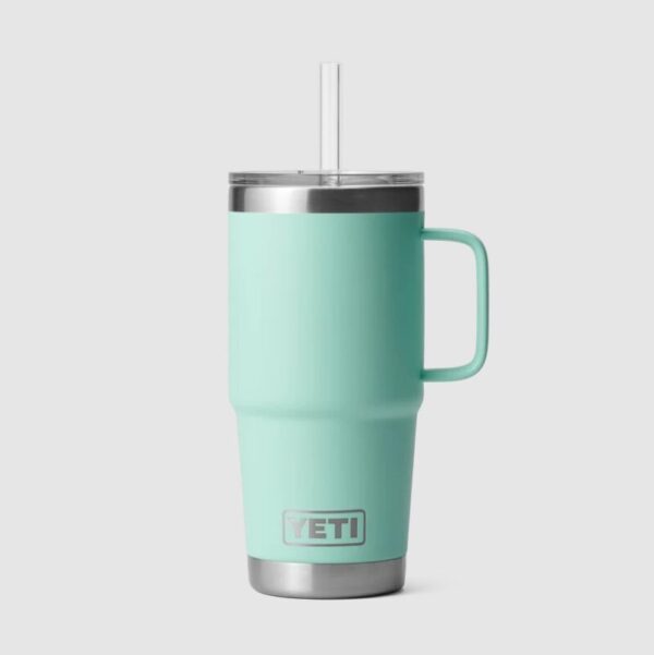 YETI Rambler 25 oz Straw Mug Seafoam (710 ml)