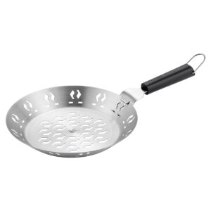 ZWILLING BBQ+ Grillkorb mit Griff | 26 cm | rund | Edelstahl